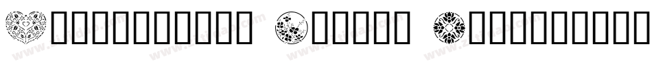 Traditional Floral Design字体转换